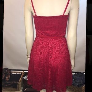 Lily Rose | Dresses | Sexy Red Lace Dress Nwot | Poshmark